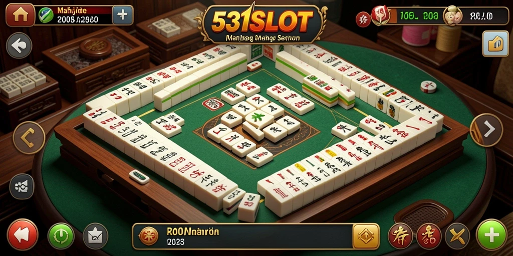 Tampilan gameplay seru di 531SLOT yang penuh tantangan Mahjong.