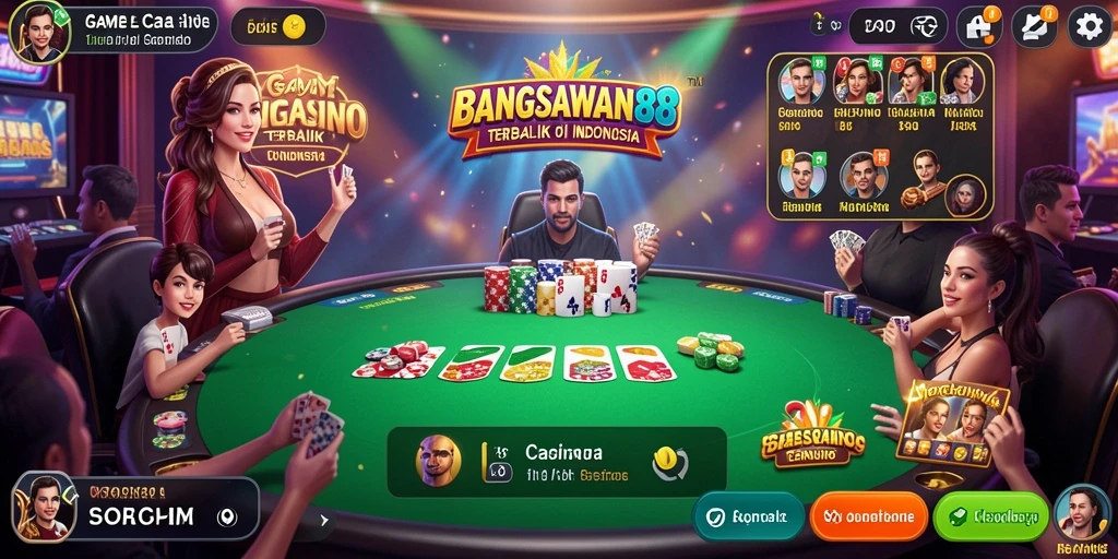 Gameplay Live Casino yang mendebarkan di BANGSAWAN88.