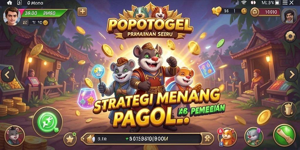 Screenshot POPOTOGEL menampilkan gameplay yang menarik dan strategi mendebarkan.