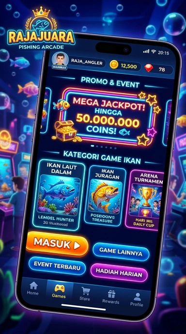 Pengguna menikmati katalog aplikasi berkualitas tinggi dari rajajuara.